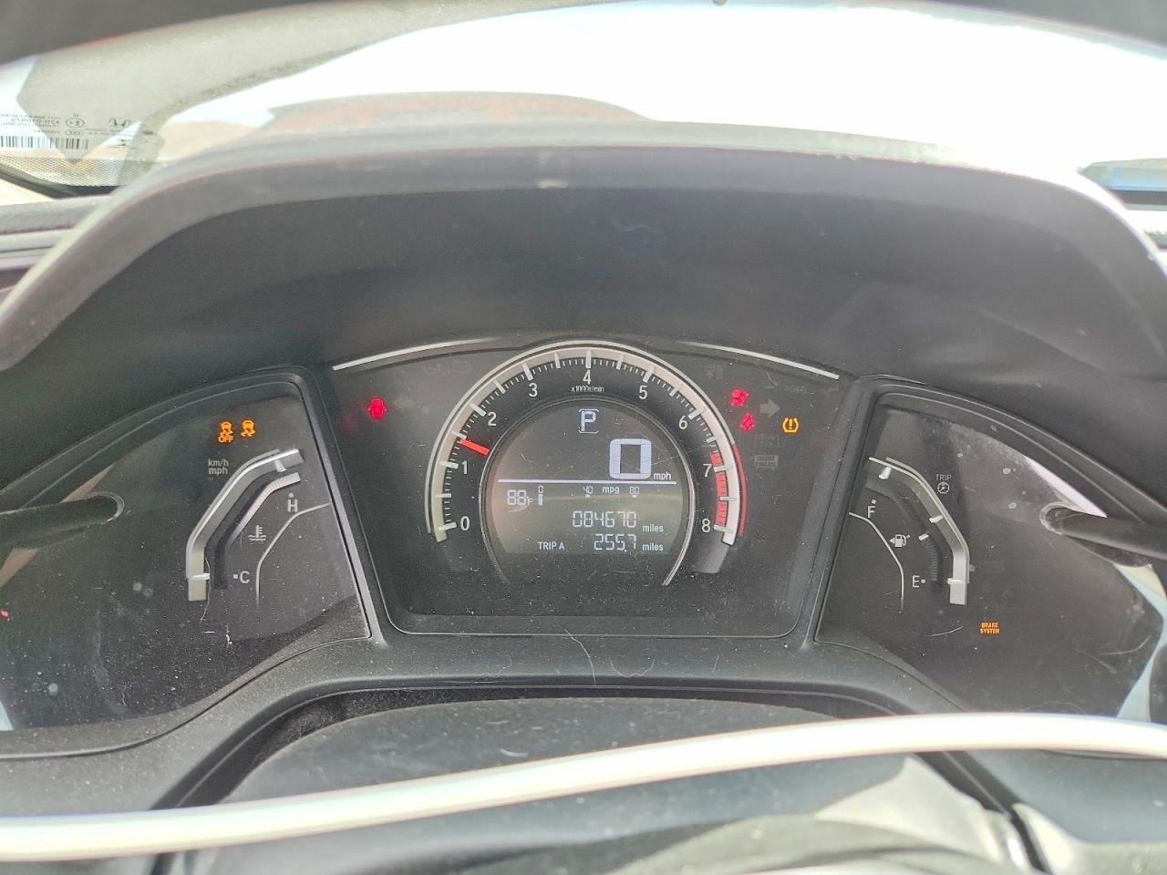 2016 HONDA CIVIC