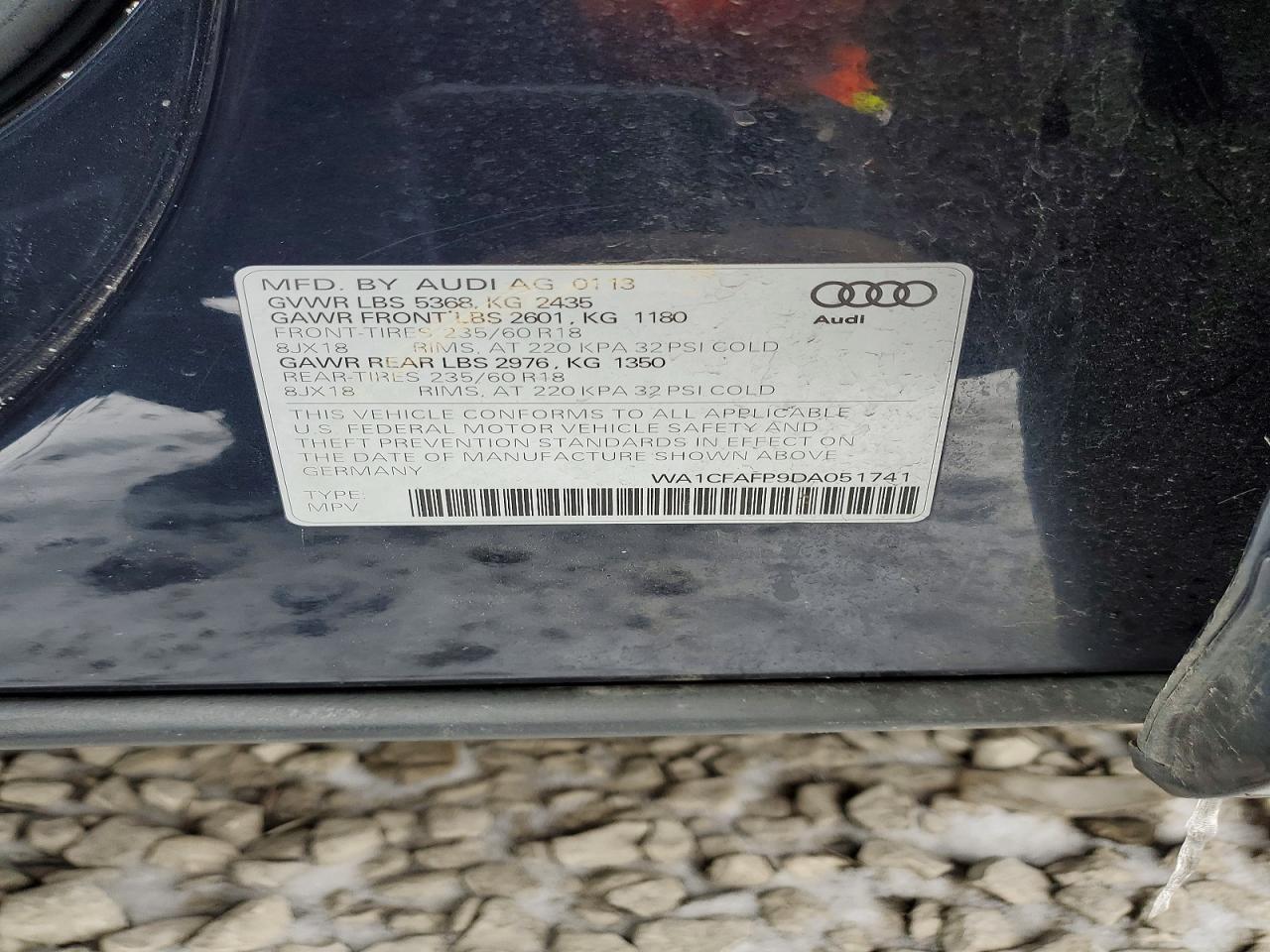 2013 AUDI Q5