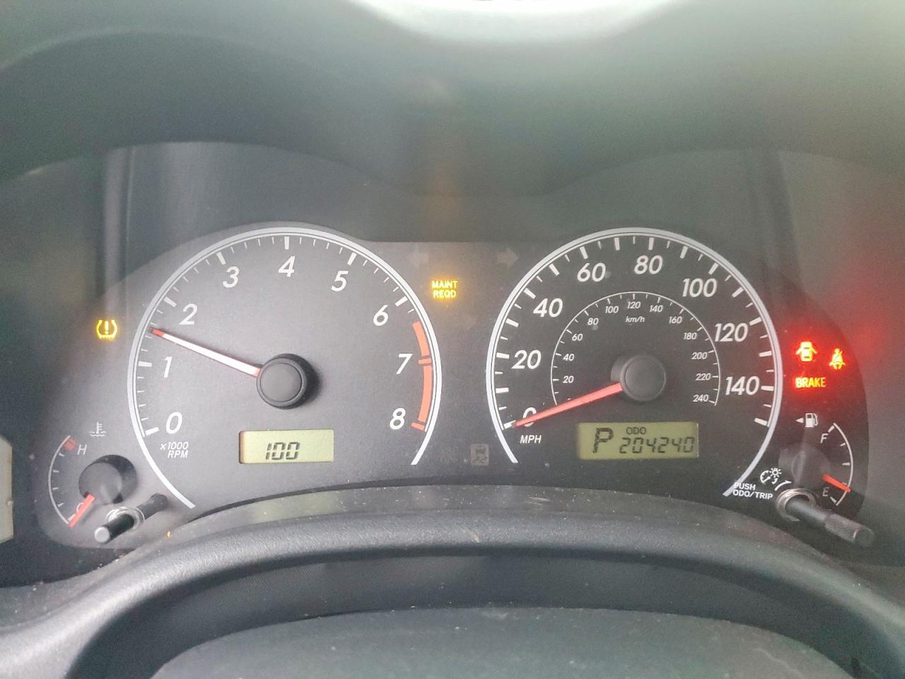 2009 TOYOTA COROLLA