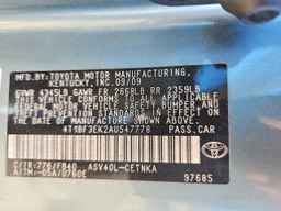 2010 TOYOTA CAMRY