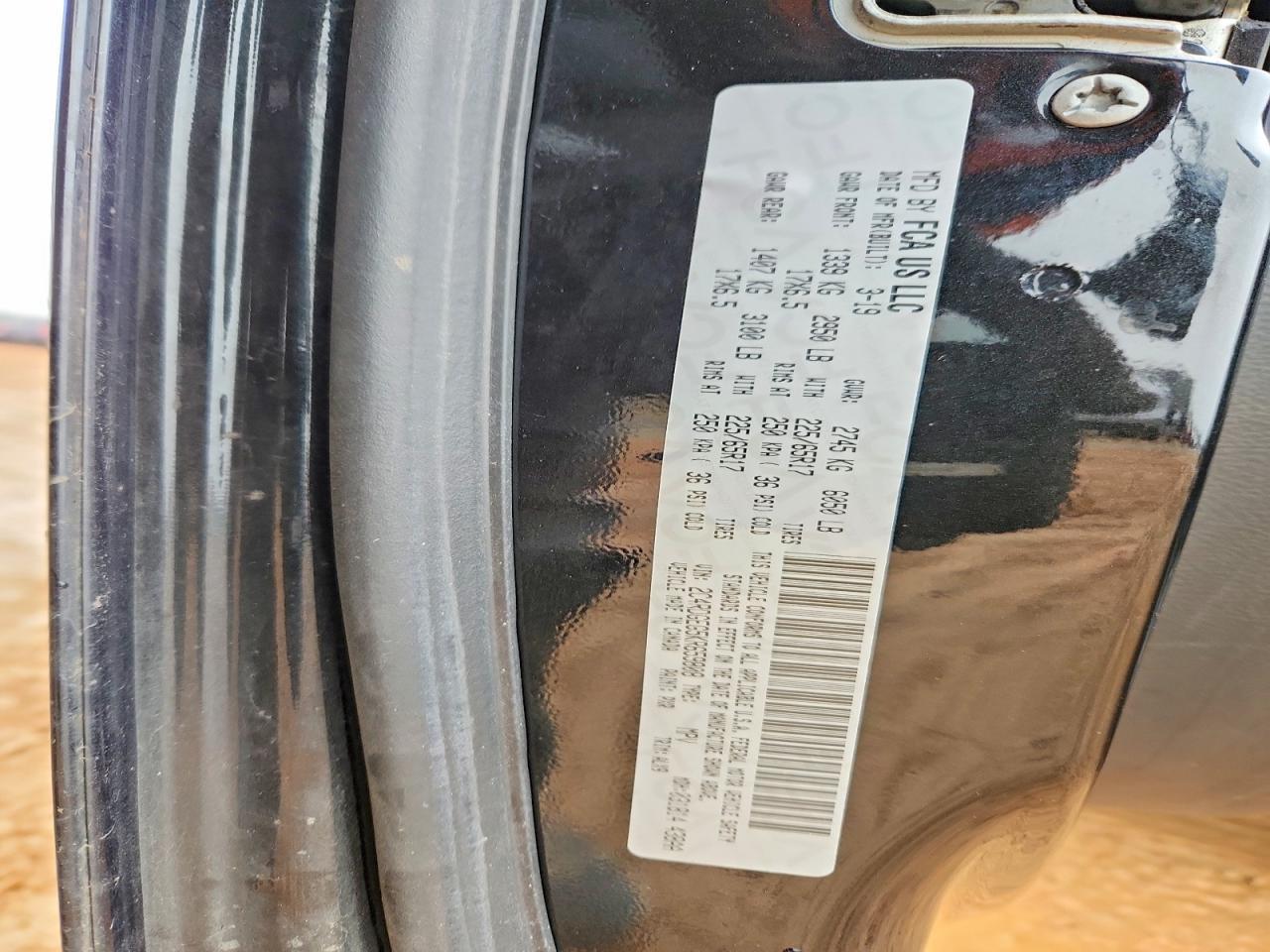 2019 DODGE GRAND CARAVAN