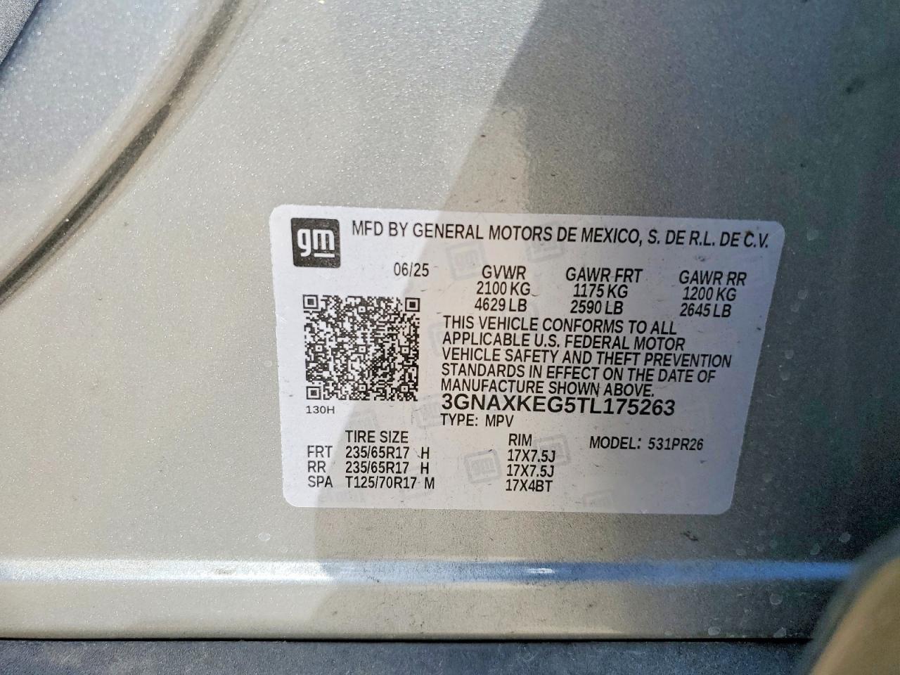 2026 CHEVROLET EQUINOX