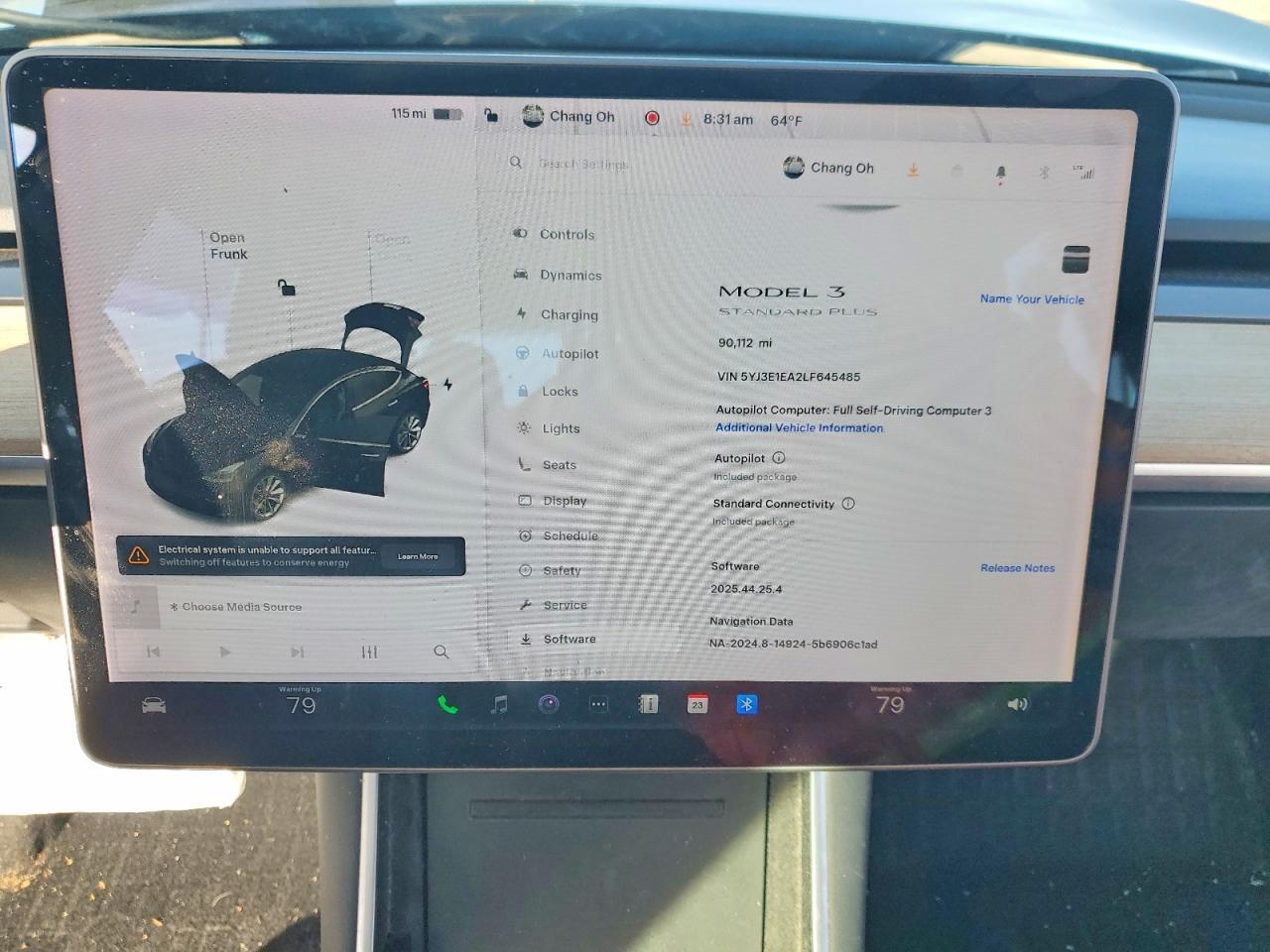 2020 TESLA MODEL 3