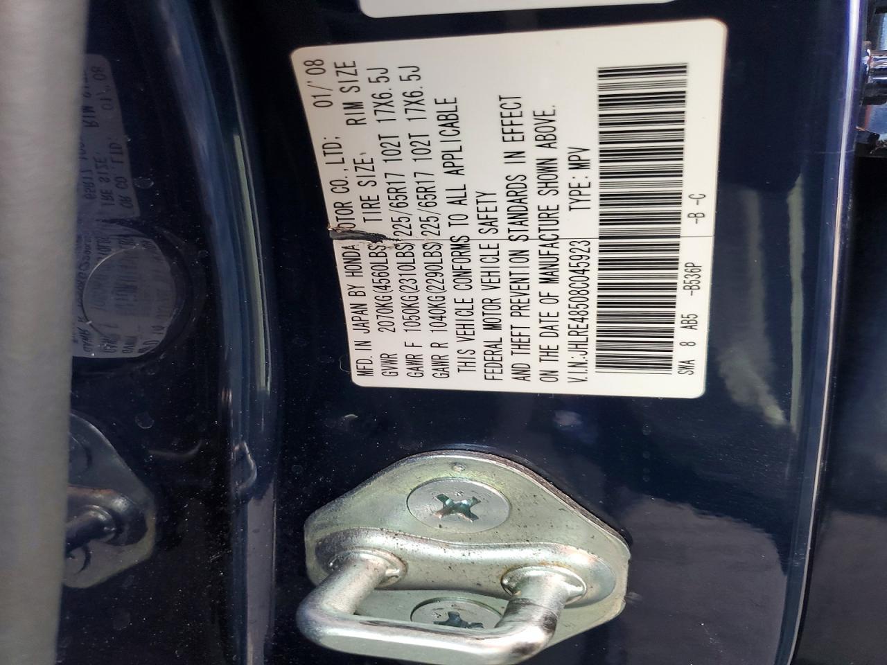 2008 HONDA CR-V