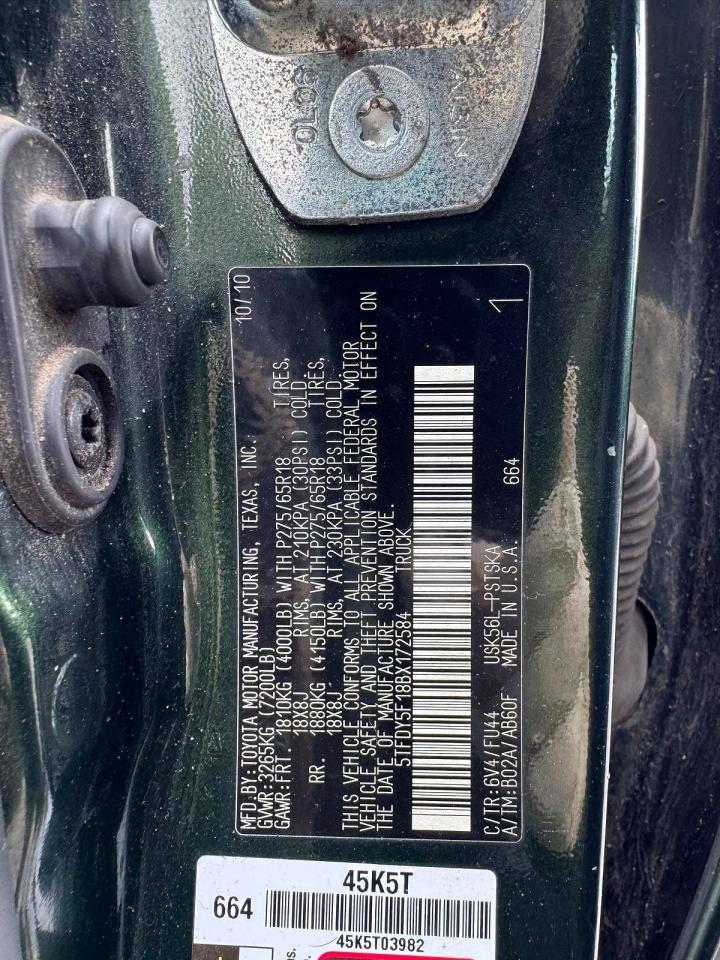 2011 TOYOTA TUNDRA