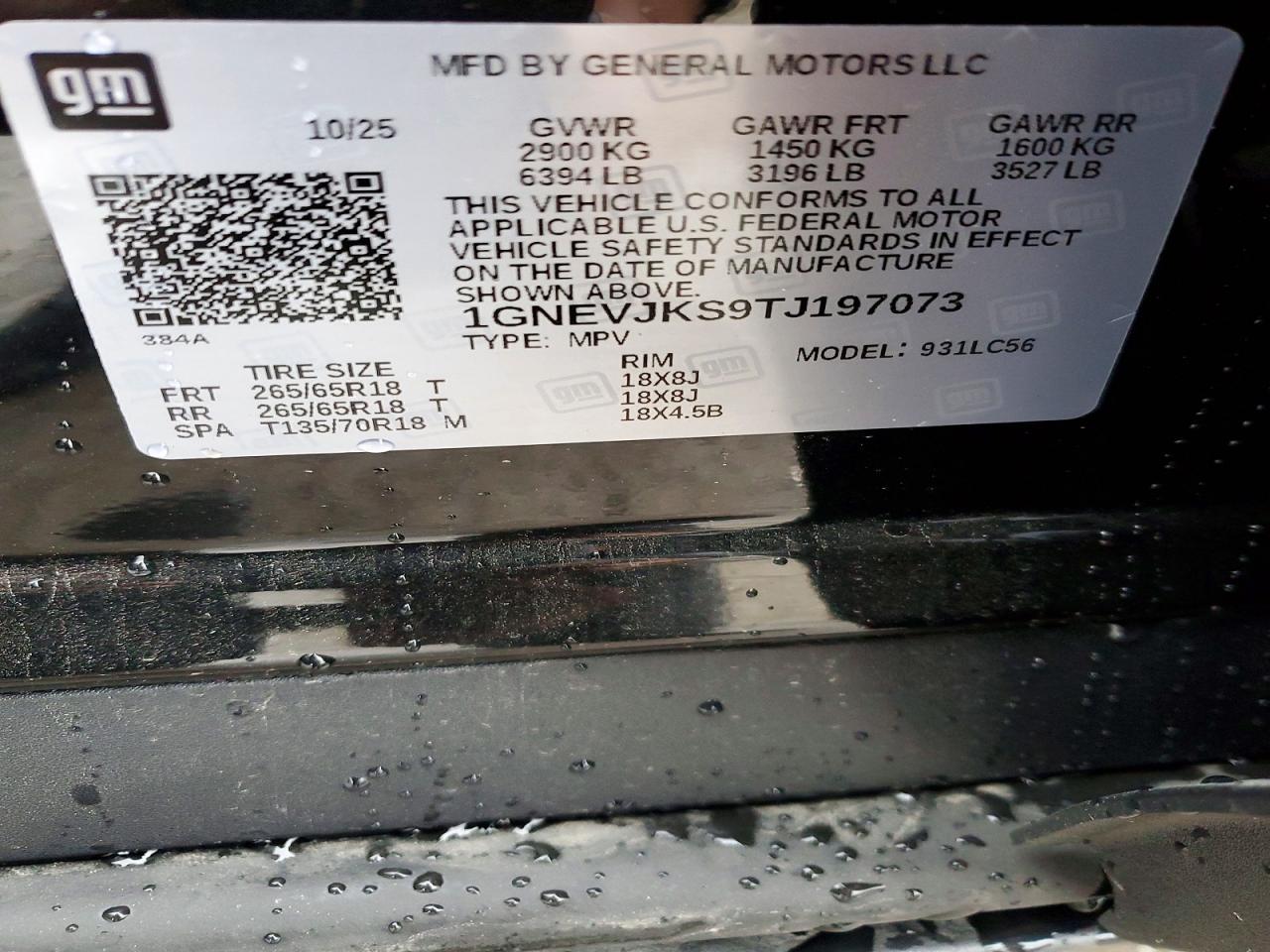 2026 CHEVROLET TRAVERSE
