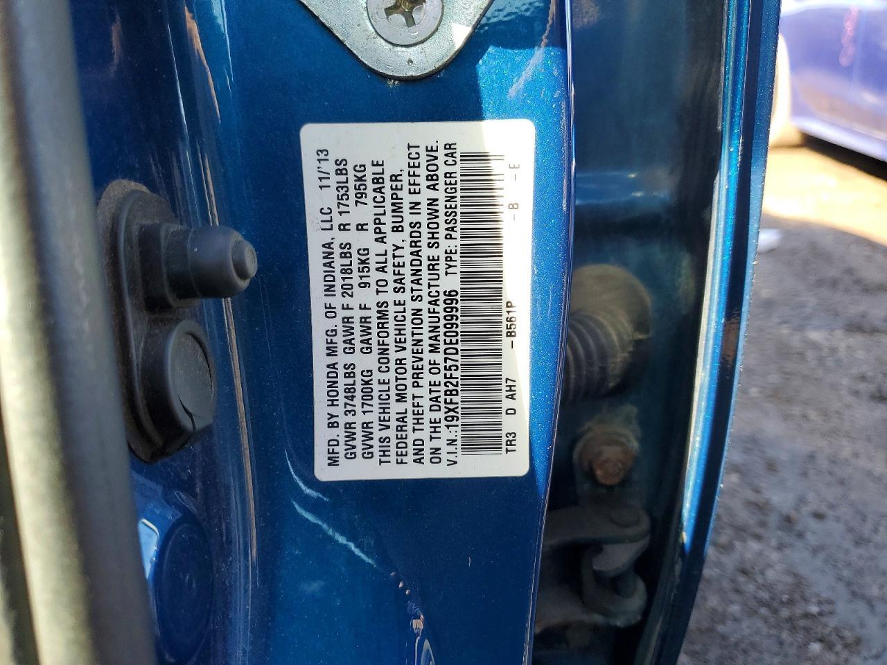 2013 HONDA CIVIC