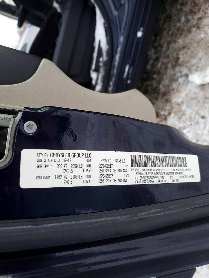2013 DODGE GRAND CARAVAN