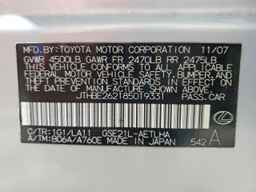 2008 LEXUS IS 350