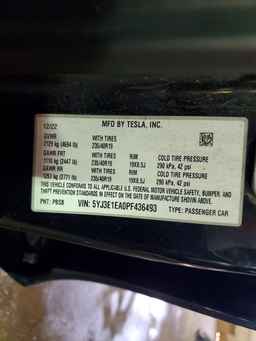 2023 TESLA MODEL 3