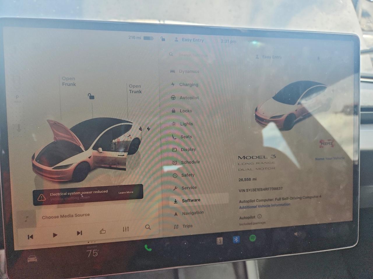 2024 TESLA MODEL 3