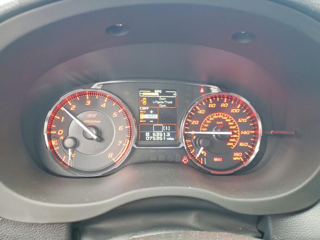 2016 SUBARU WRX