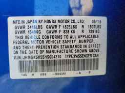 2017 HONDA FIT