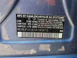 2003 MERCEDES-BENZ E-Class