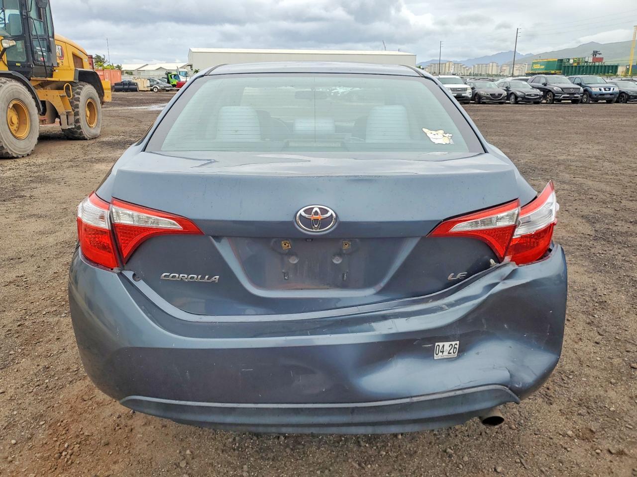 2015 TOYOTA COROLLA