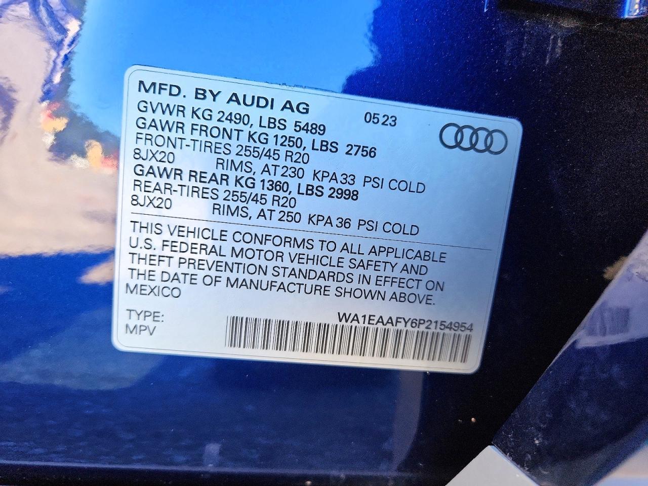 2023 AUDI Q5