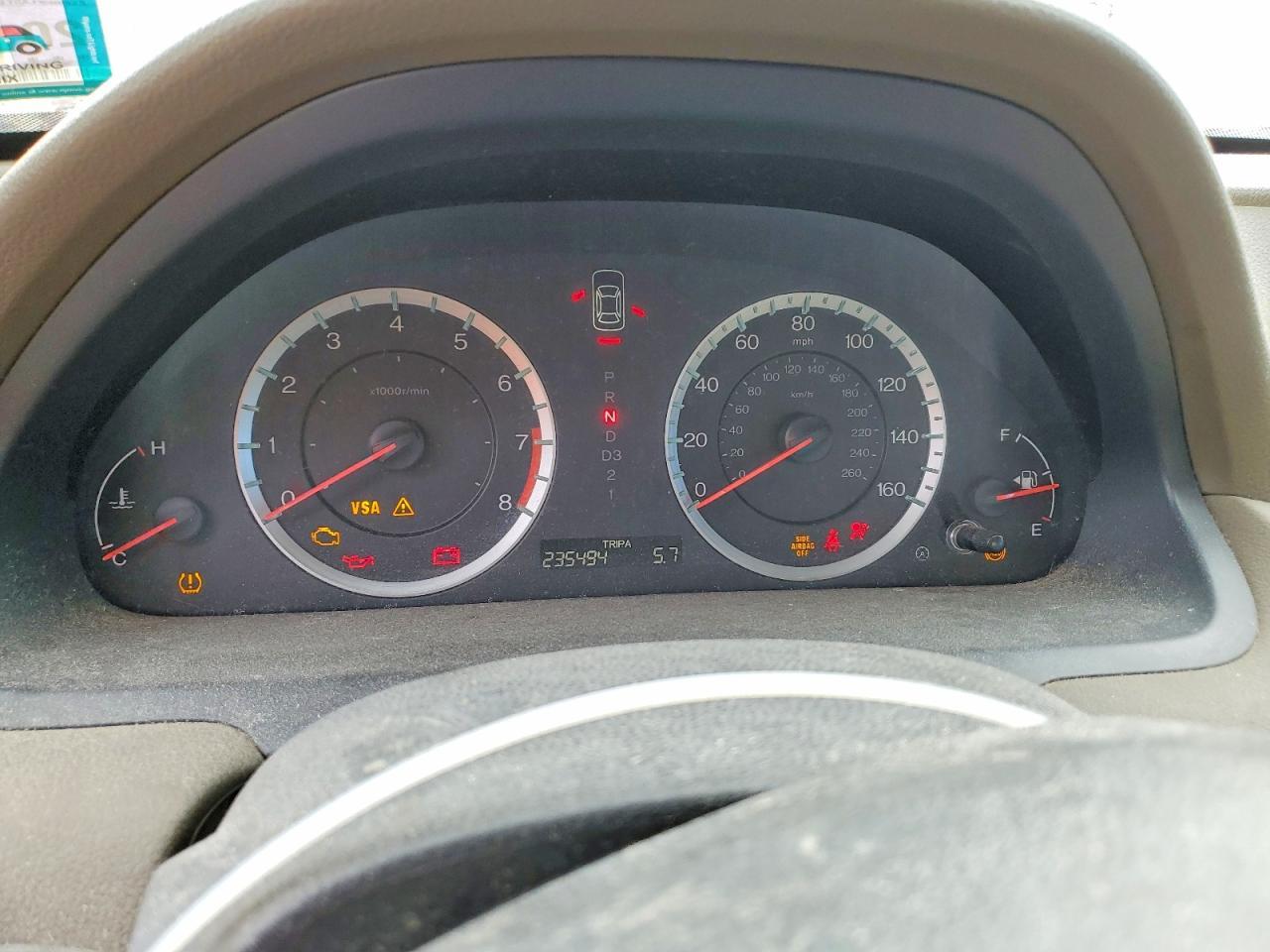 2010 HONDA ACCORD
