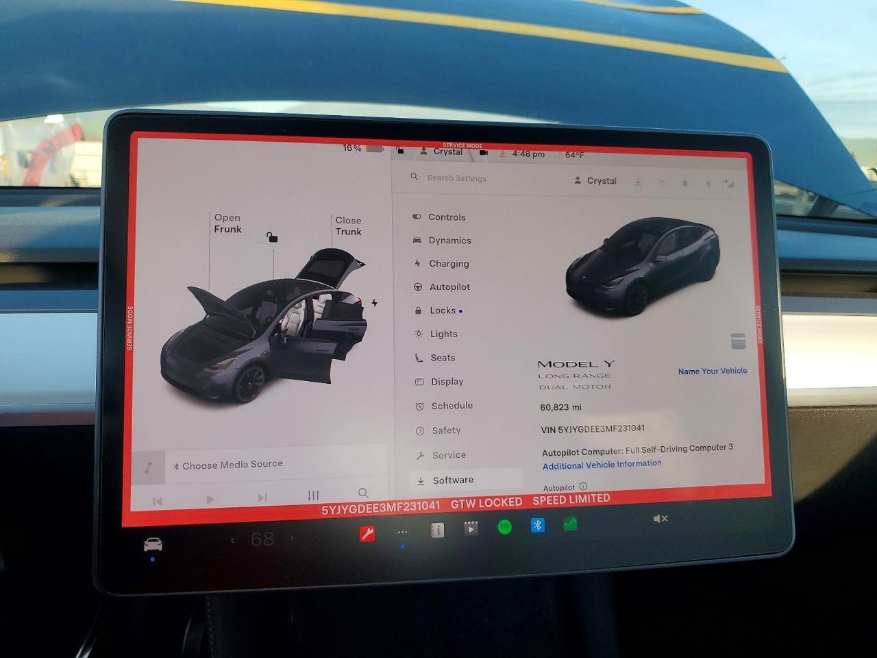 2021 TESLA MODEL Y