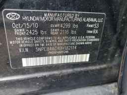 2011 HYUNDAI SONATA