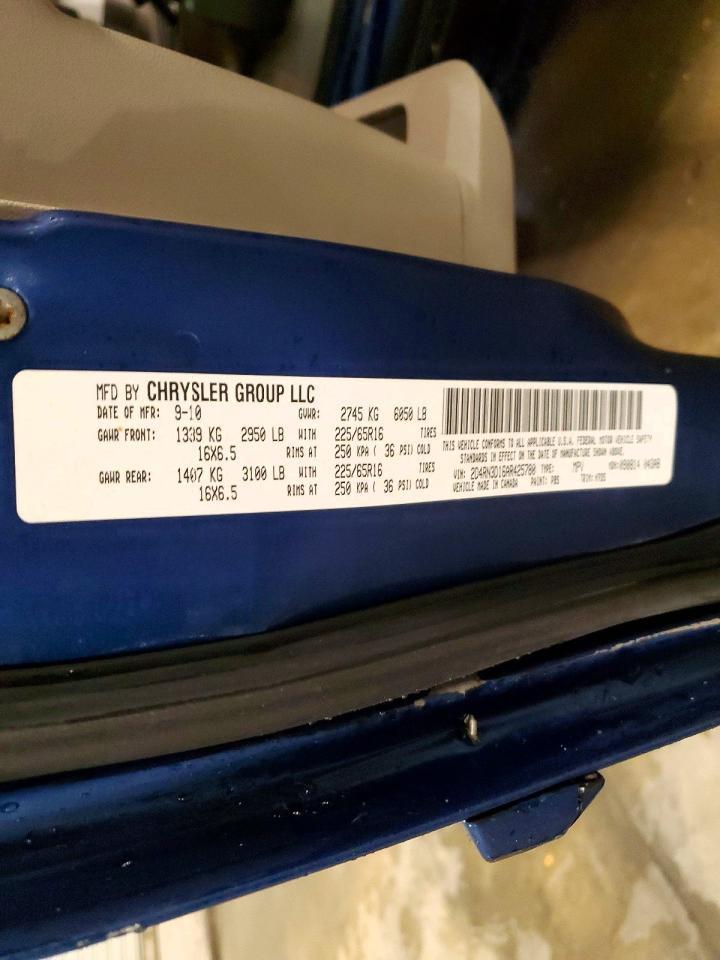 2010 DODGE GRAND CARAVAN