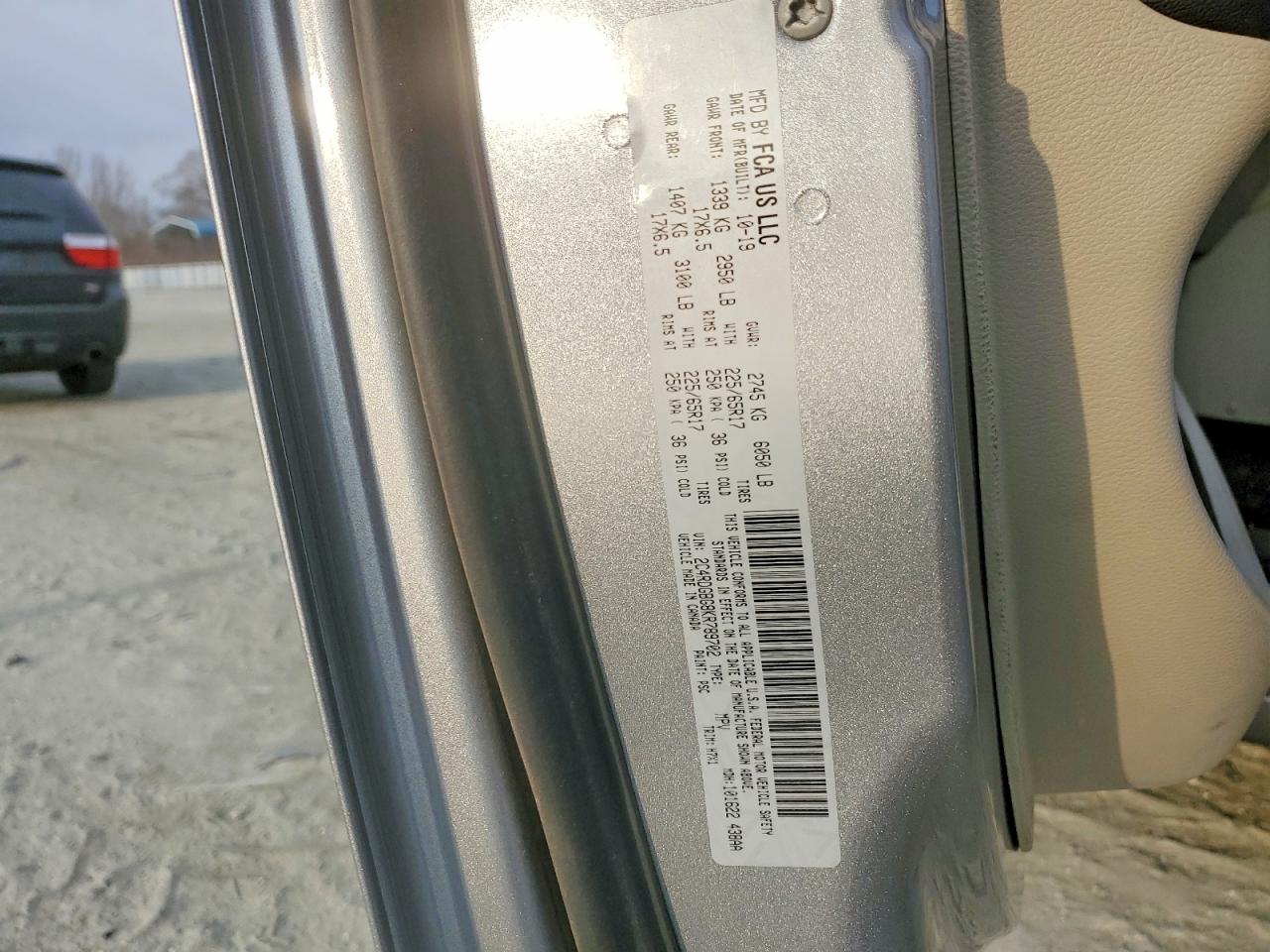 2019 DODGE GRAND CARAVAN