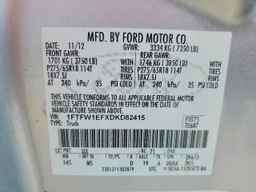 2013 FORD F-150 Lightning