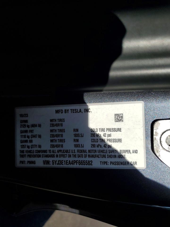 2023 TESLA MODEL 3