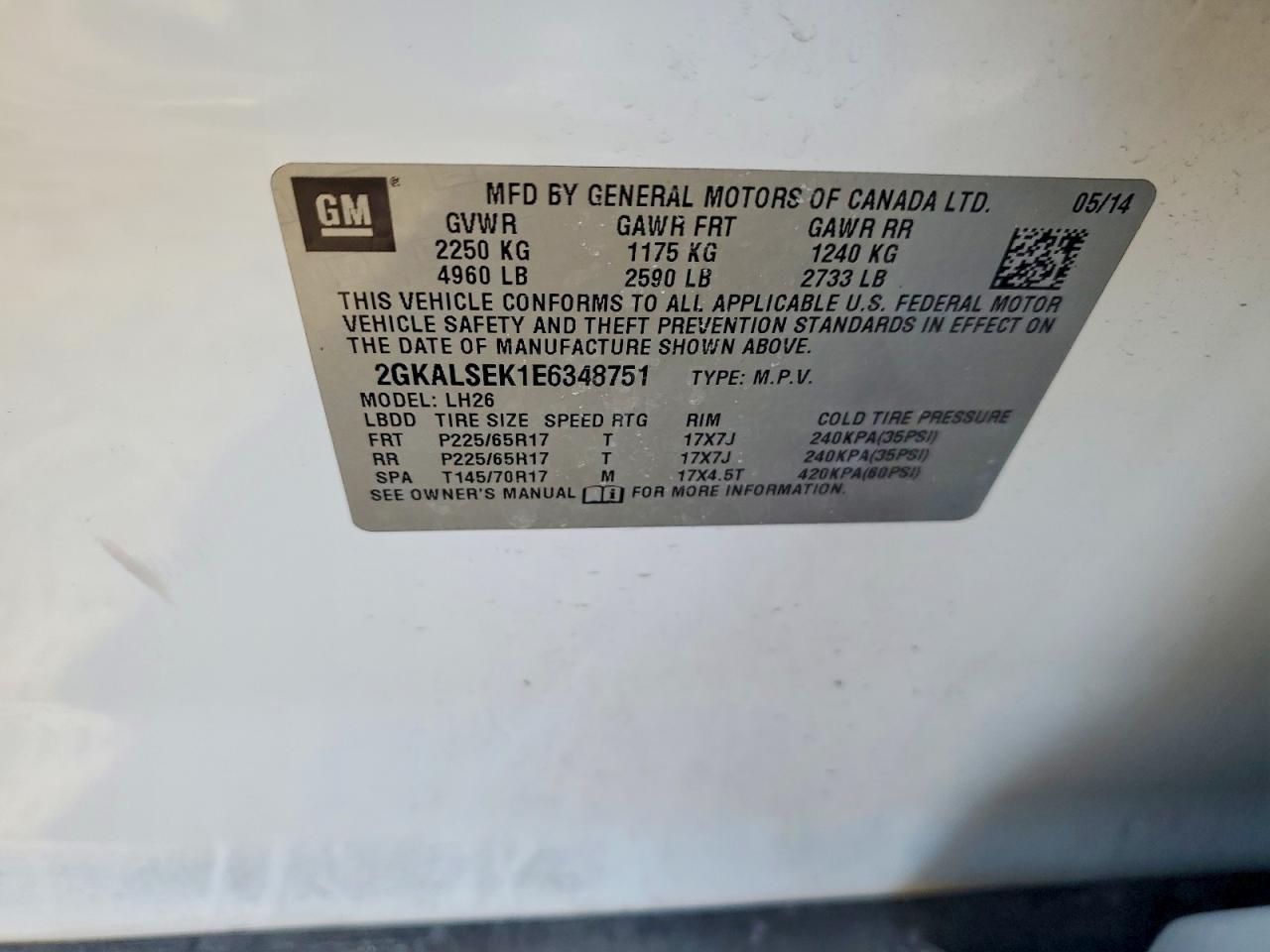 2014 GMC Terrain