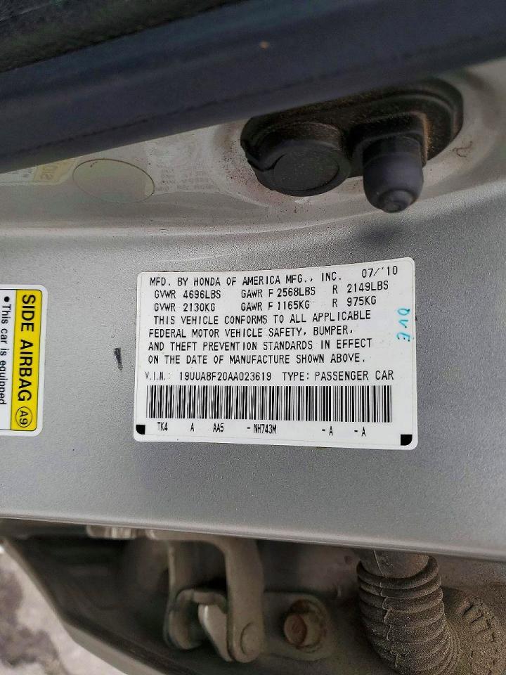 2010 ACURA TL
