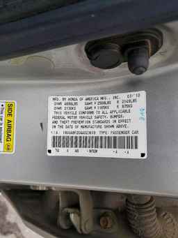 2010 ACURA TL