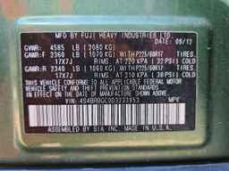 2013 SUBARU Outback
