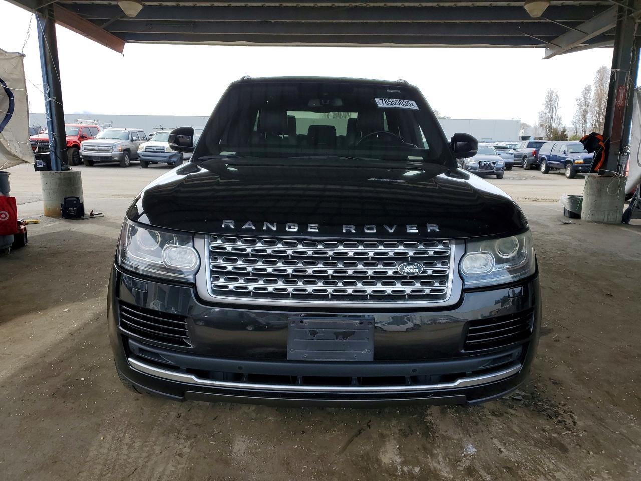 2015 LAND ROVER RANGE ROVER