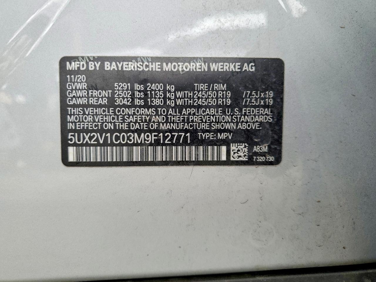 2021 BMW X4