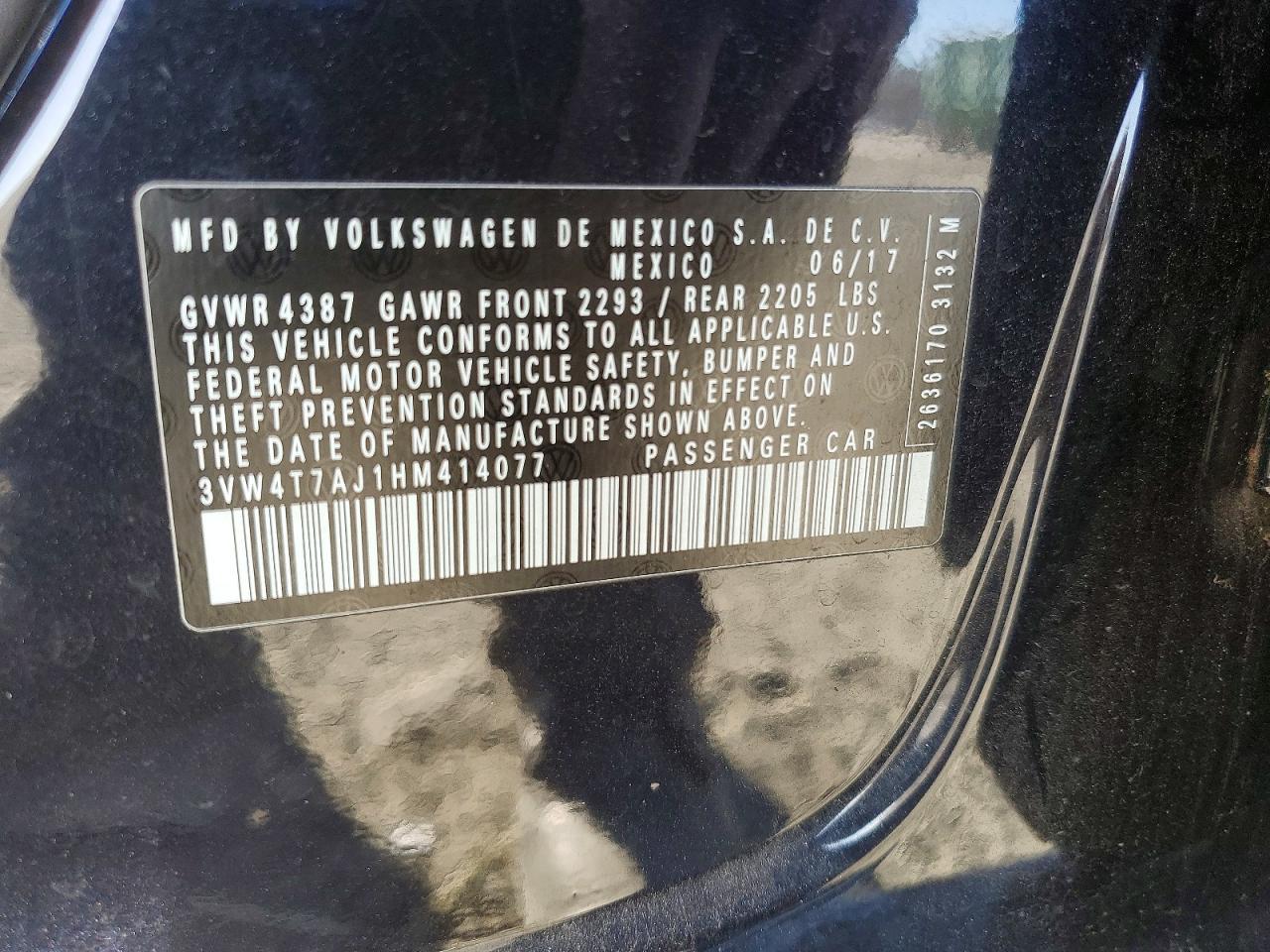 2017 VOLKSWAGEN JETTA