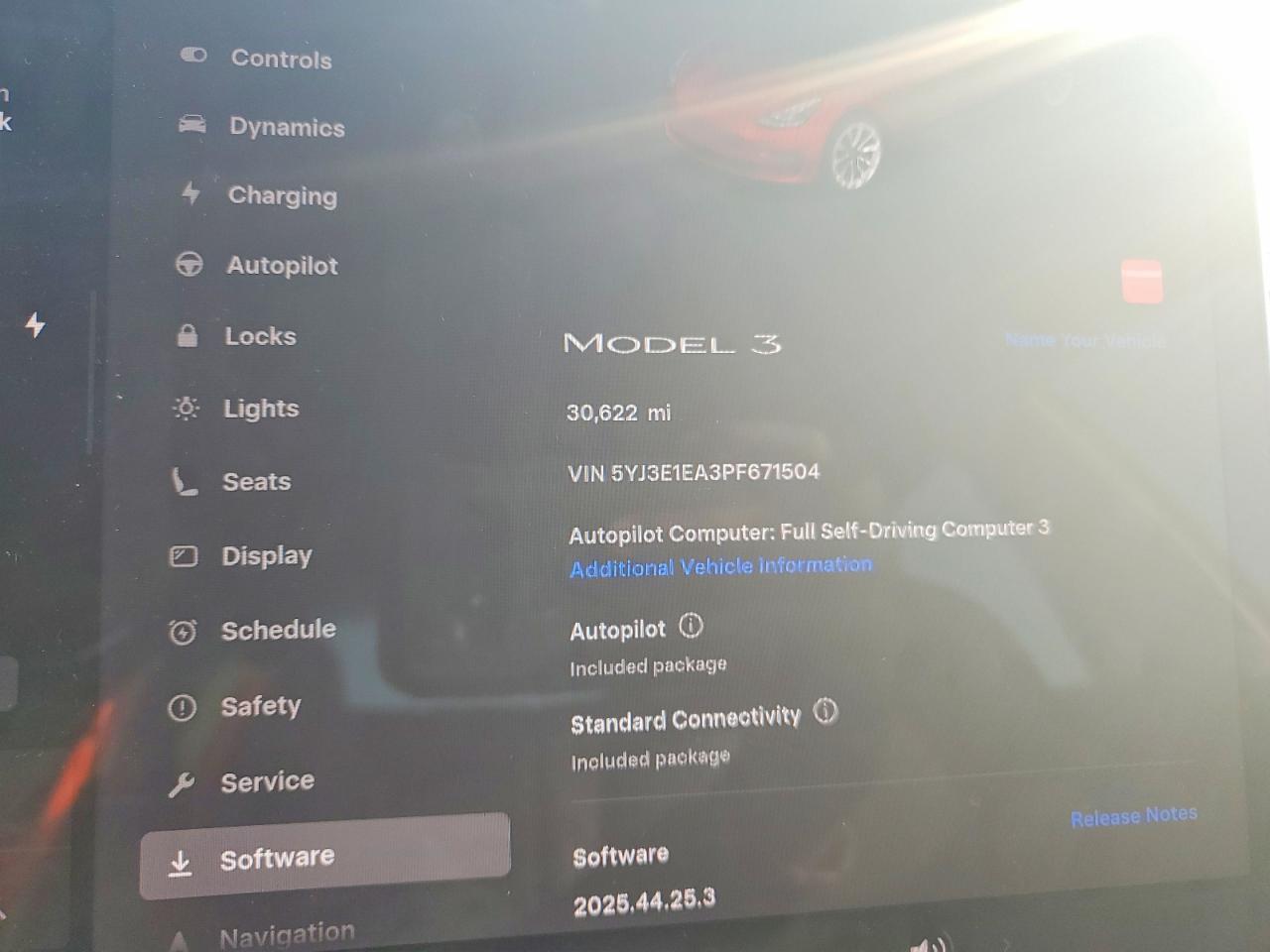 2023 TESLA MODEL 3