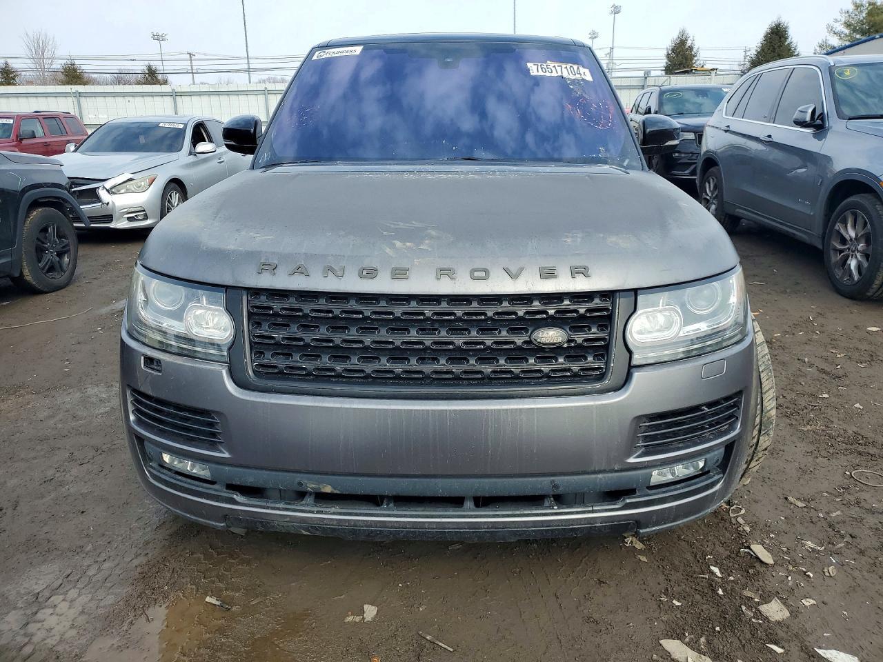 2016 LAND ROVER RANGE ROVER