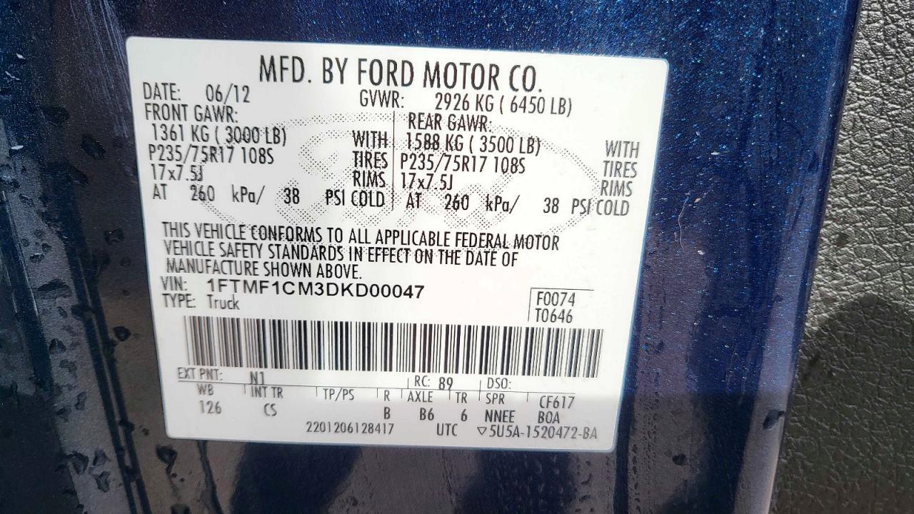 2013 FORD F-150