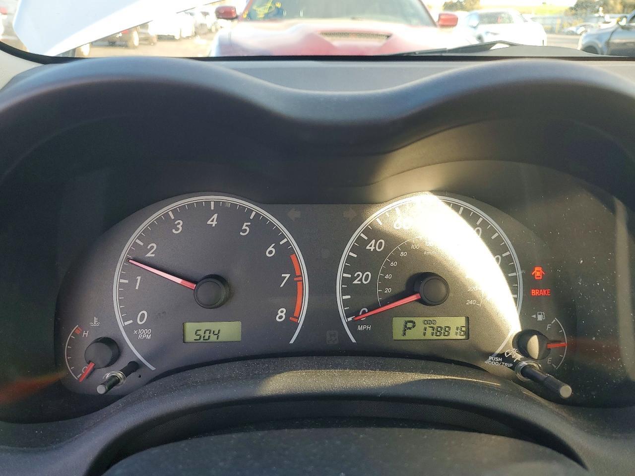2009 TOYOTA COROLLA