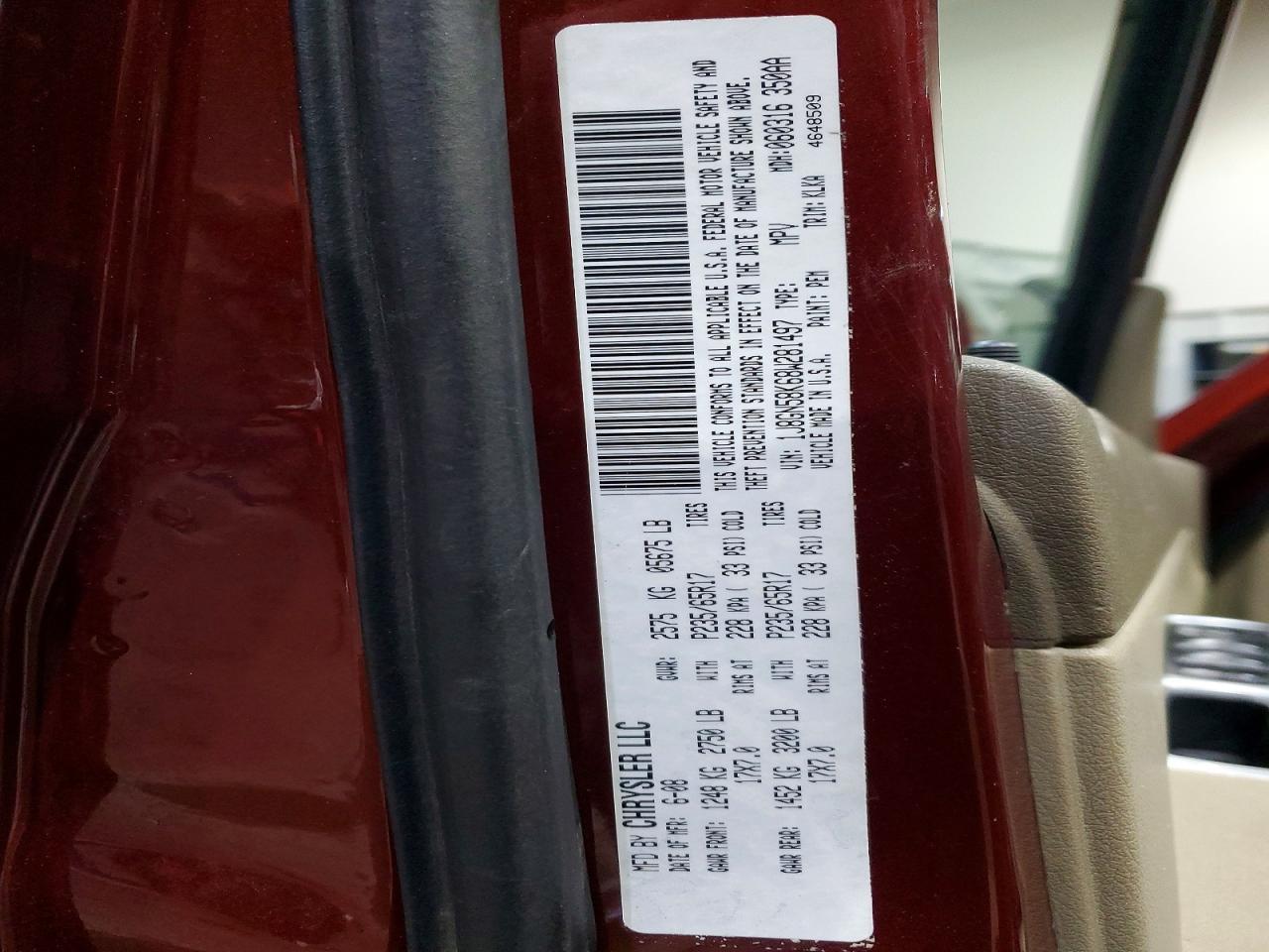 2008 JEEP Liberty