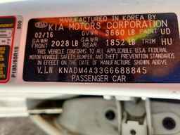 2016 KIA RIO