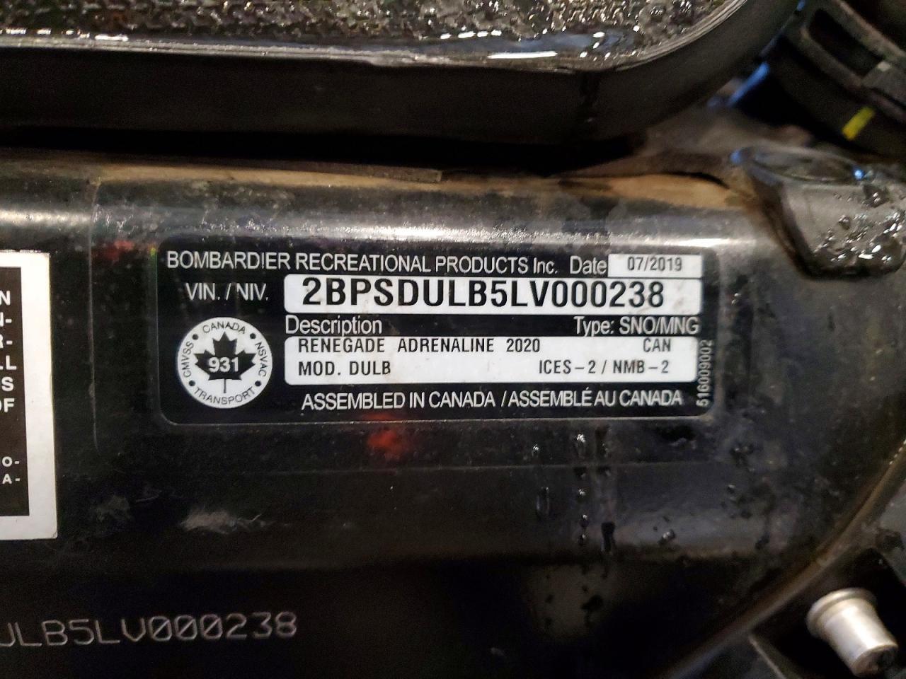 2020 SKI-DOO