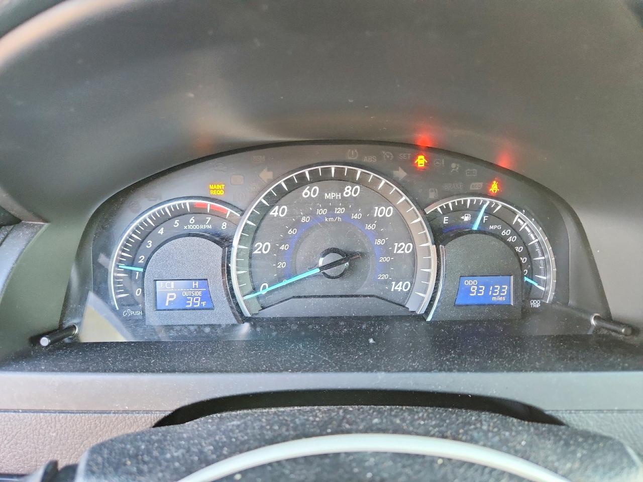 2014 TOYOTA CAMRY