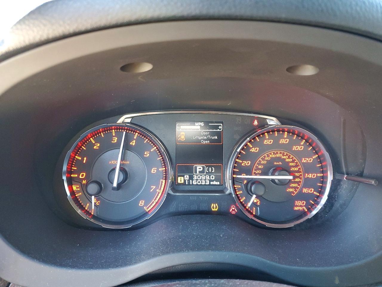2015 SUBARU WRX
