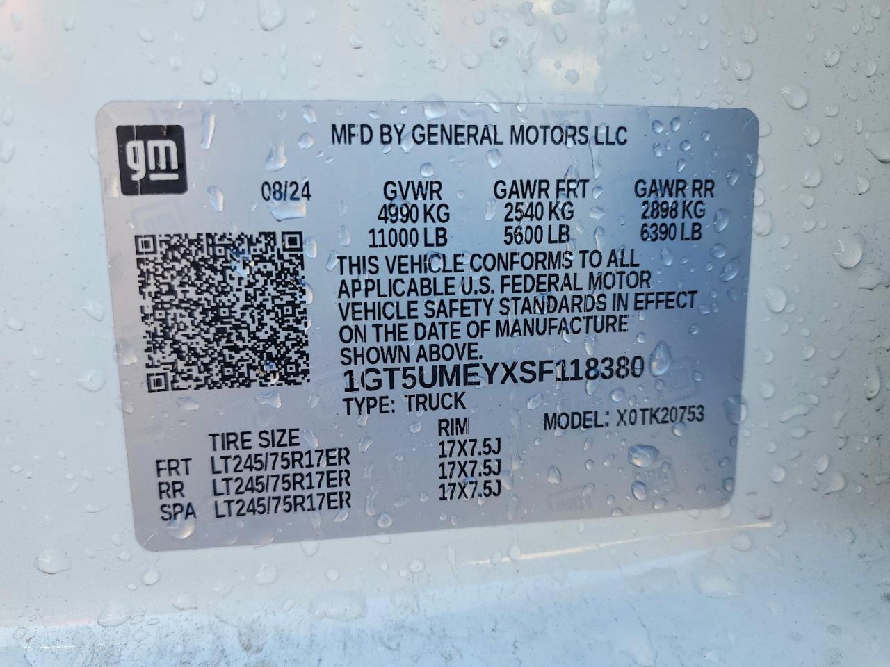 2025 GMC Sierra