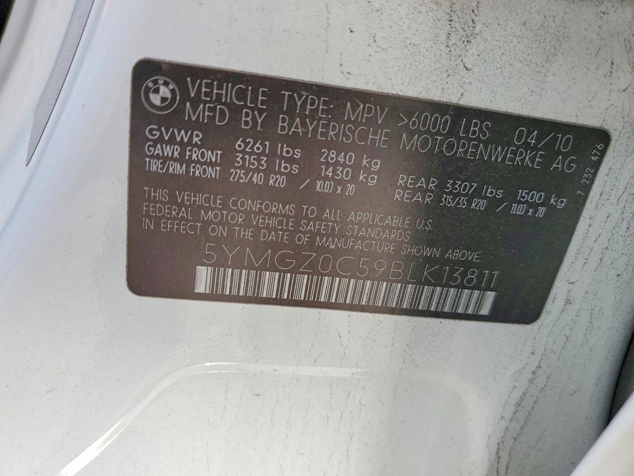 2011 BMW X6