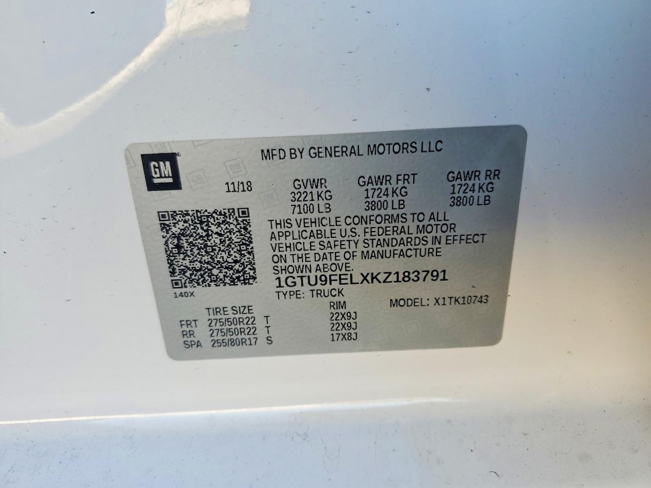 2019 GMC Sierra