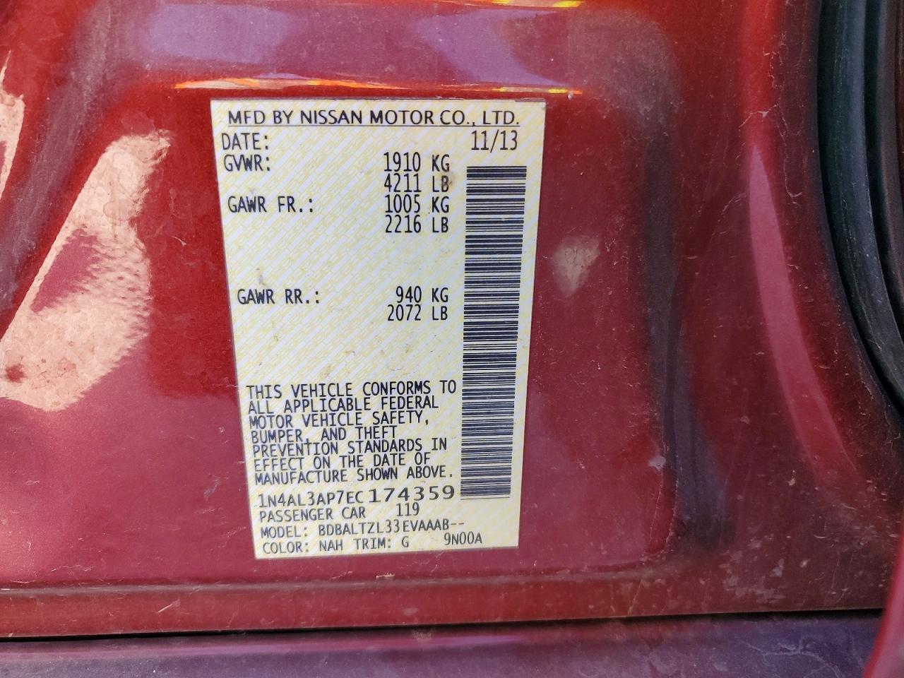 2014 NISSAN