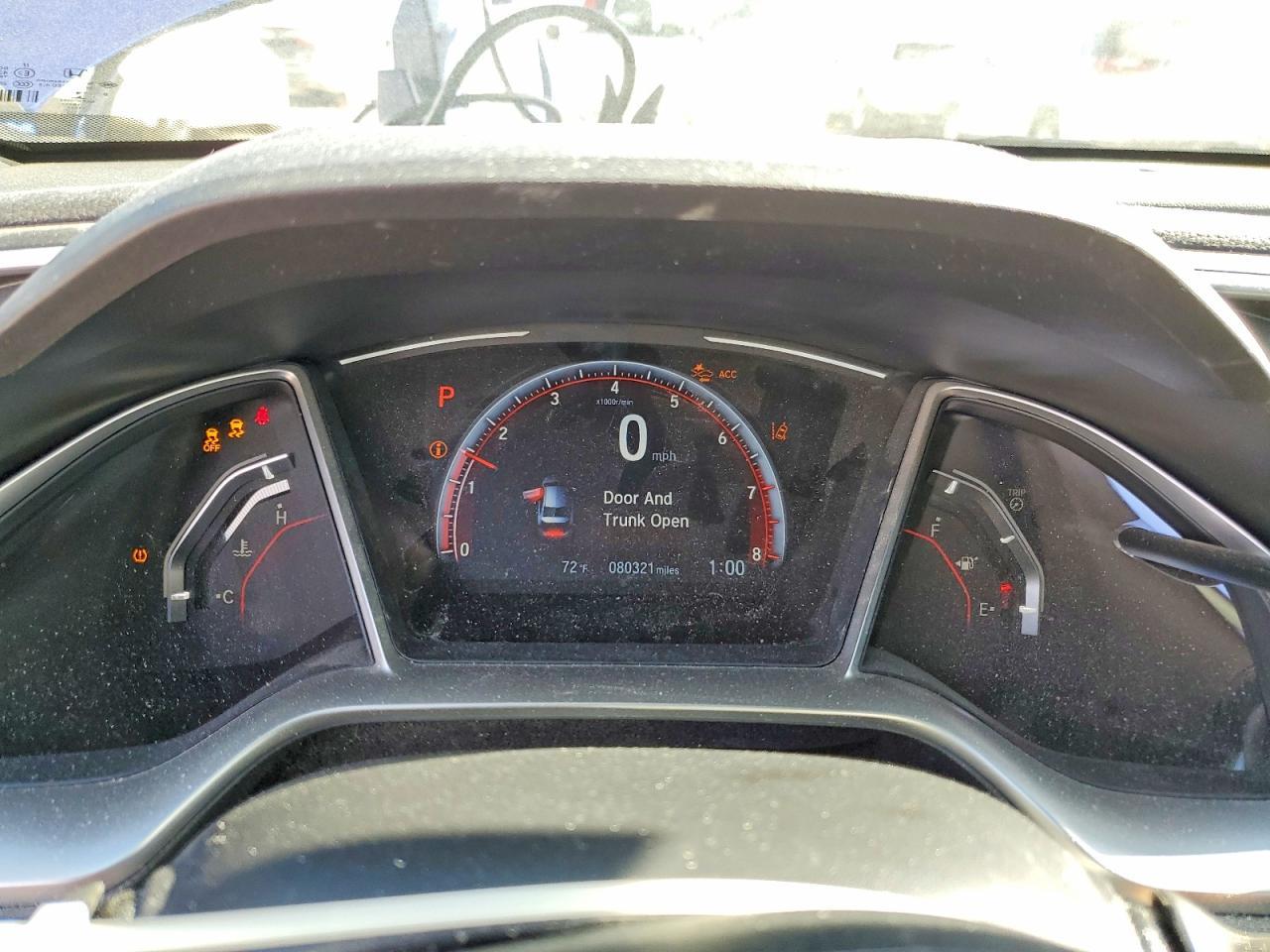 2019 HONDA CIVIC
