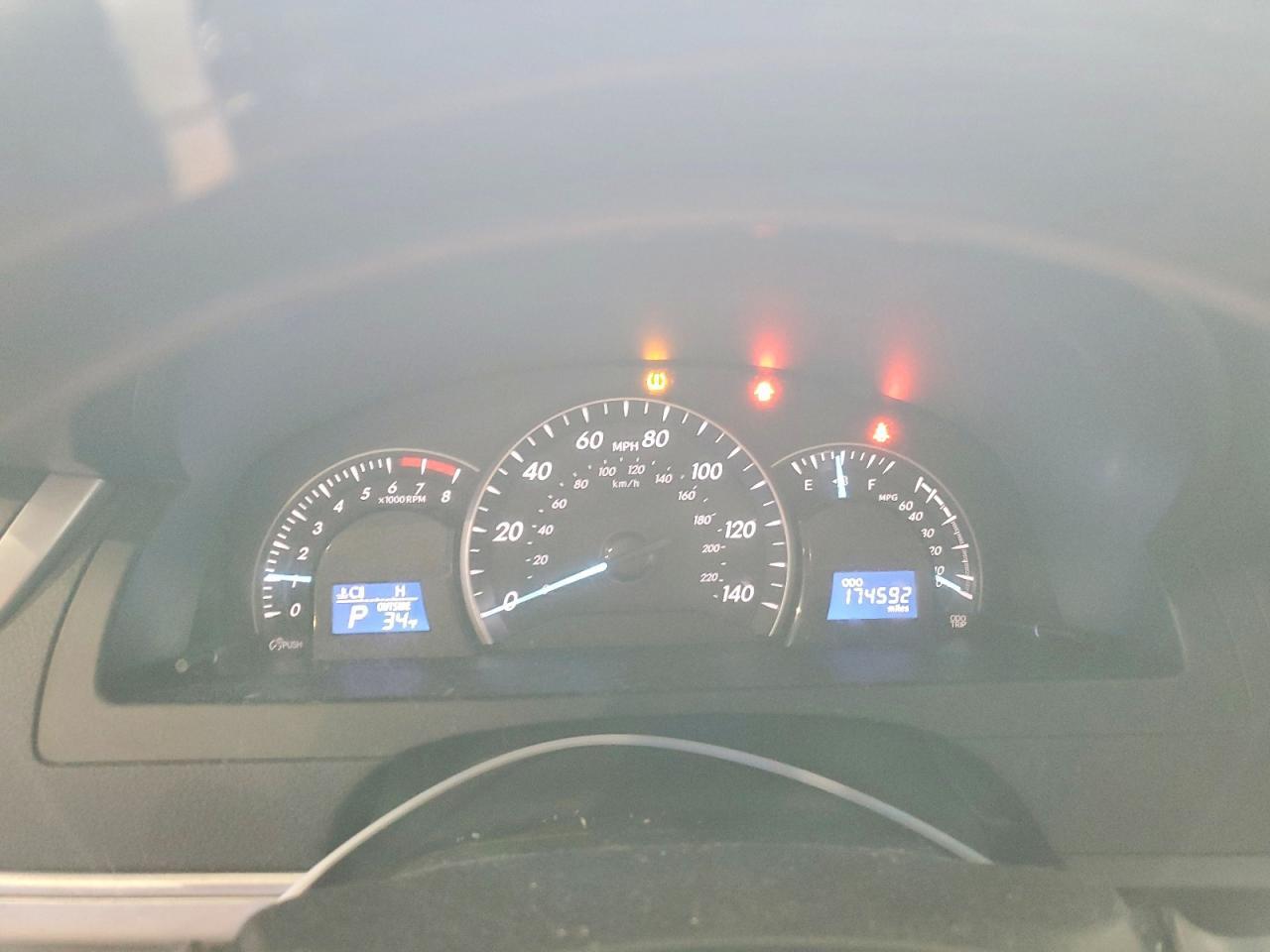 2012 TOYOTA CAMRY