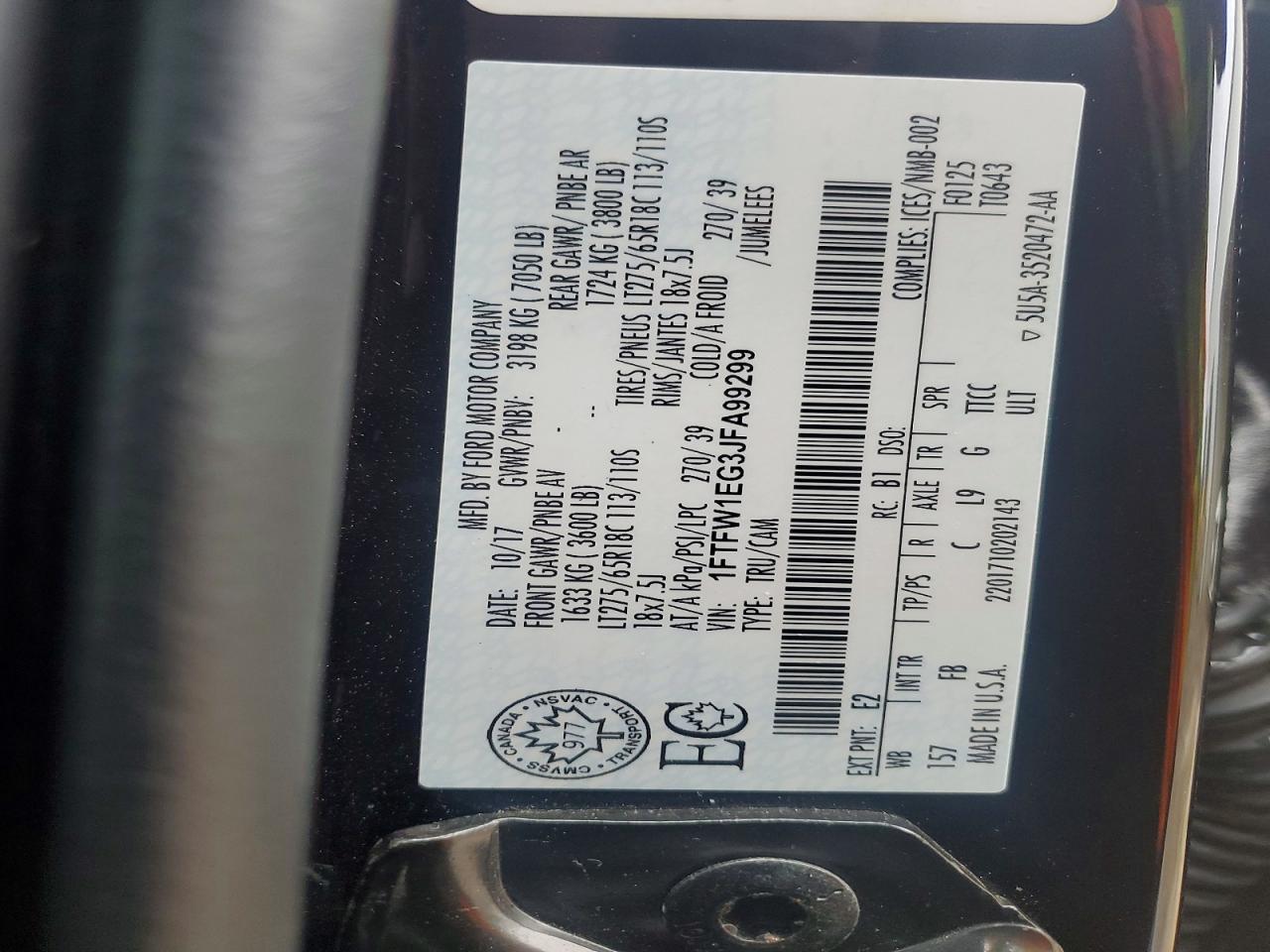 2018 FORD F-150 Lightning